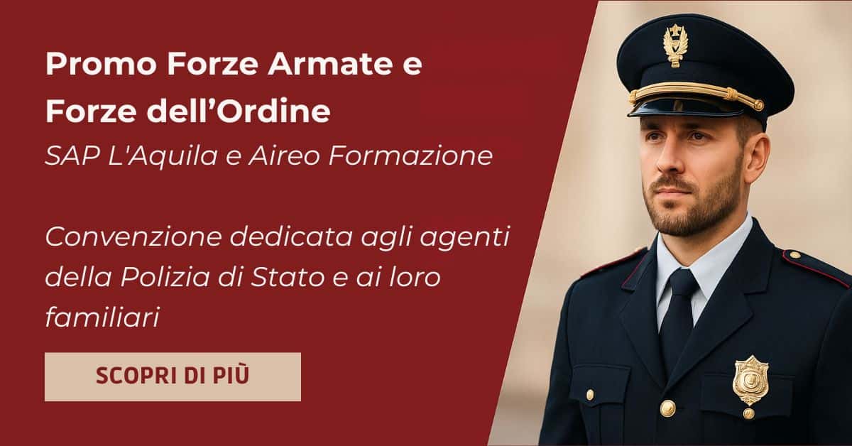 Promo Forze Armate SAP L’Aquila – La tua laurea inizia oggi